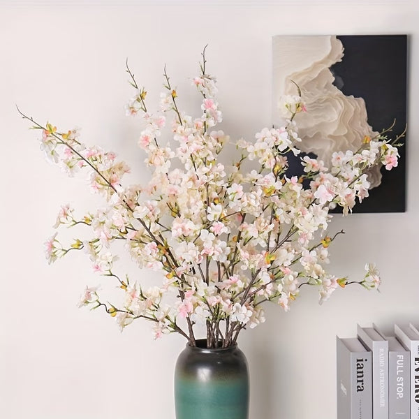 Cherry Blossom Branch-White