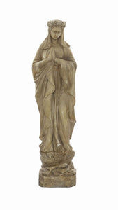 Old World Look Virgin Mary Statue