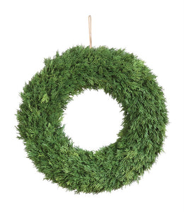 Faux Cedar Wreath-24" inches